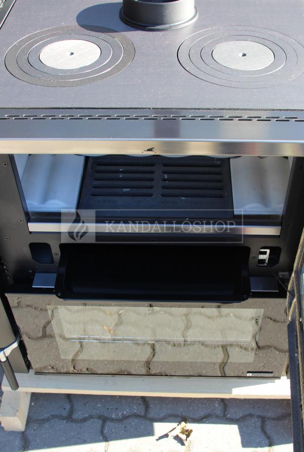 La Nordica Verona XXL kandallókályha öntöttvas főzőlappal és sütővel a tűztér alatt kandalloshop