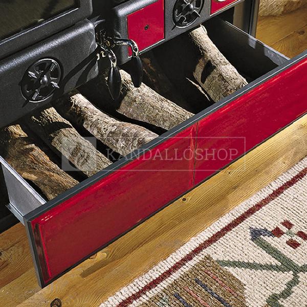  La Nordica TermoRosa D.S.A. sparhelt öntöttvas főzőlappal és sütővel kandalloshop