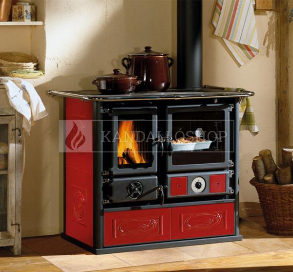  La Nordica TermoRosa D.S.A. sparhelt öntöttvas főzőlappal és sütővel kandalloshop