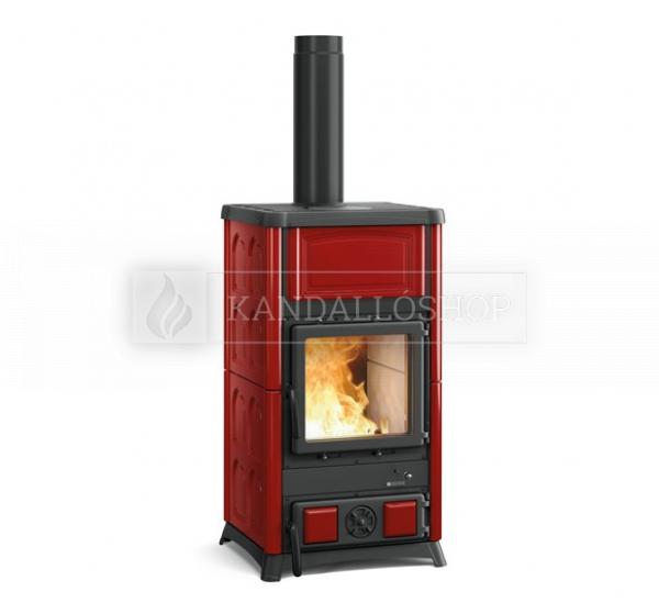 La Nordica Concita légfűtéses kandallókályha majolika burkolattal kandalloshop