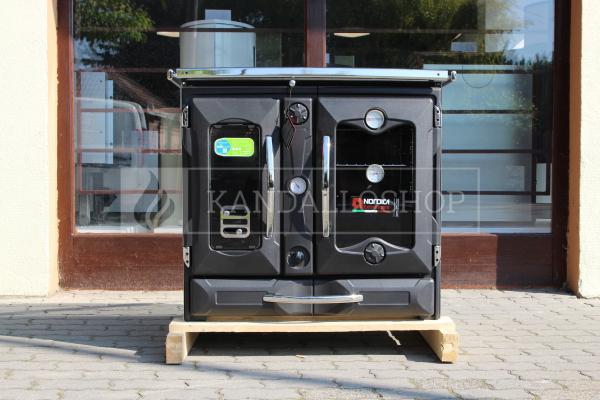 La Nordica Suprema vízteres öntvény sparhelt dupla üvegezéssel kandalloshop