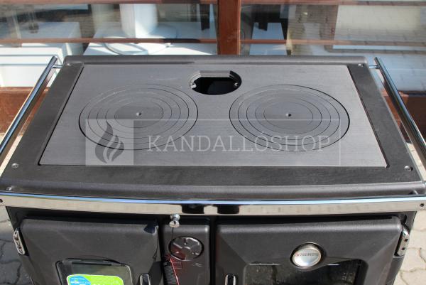 La Nordica Suprema vízteres öntvény sparhelt dupla üvegezéssel kandalloshop