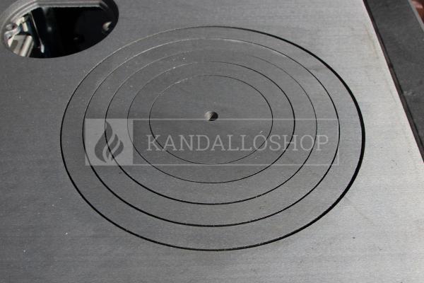 La Nordica Suprema vízteres öntvény sparhelt dupla üvegezéssel kandalloshop