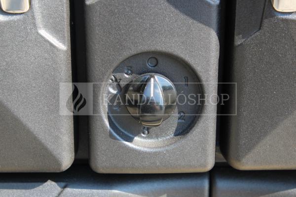 La Nordica Suprema vízteres öntvény sparhelt dupla üvegezéssel kandalloshop