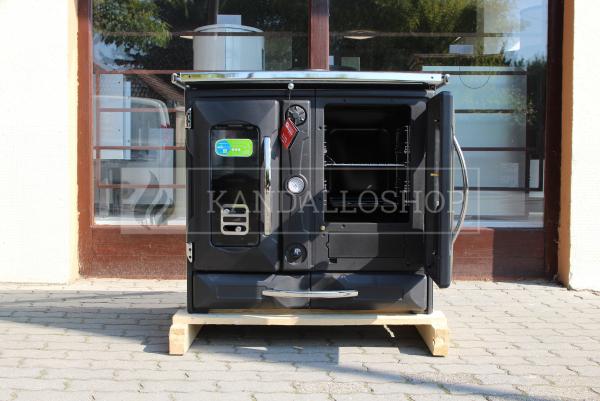 La Nordica Suprema vízteres öntvény sparhelt dupla üvegezéssel kandalloshop