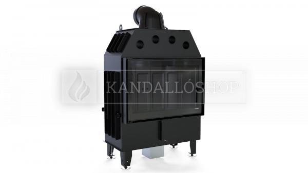 Defro Home Intra ME légfűtéses kandallóbetét sík üveggel kandalloshop