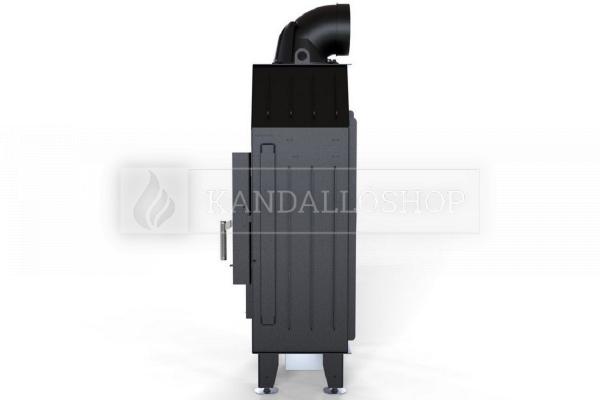 Defro Home Intra SM BL MINI légfűtéses sarki üvegű andallóbetét kandalloshop