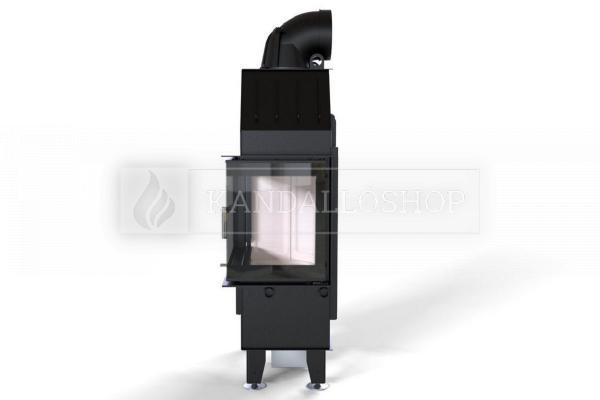 Defro Home Intra SM BP MINI légfűtéses sarki üvegű kandallóbetét kandalloshop