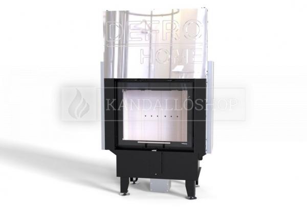 Defro Home Intra SM G légfűtéses kandallóbetét sík üveggel és liftes tolóajtóval kandalloshop