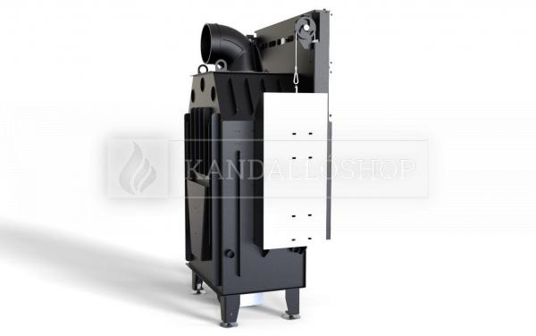 Defro Home Intra SM G légfűtéses kandallóbetét sík üveggel és liftes tolóajtóval kandalloshop