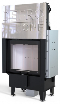 Defro Home Intra SM G légfűtéses kandallóbetét sík üveggel és liftes tolóajtóval