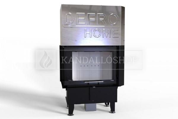 Defro Home Intra SM BL G légfűtéses sarki üvegű kandallóbetét liftes tolóajtóval kandalloshop