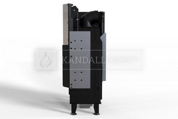 Defro Home Intra SM BL G légfűtéses sarki üvegű kandallóbetét liftes tolóajtóval kandalloshop