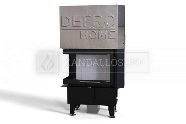 Defro Home Intra SM BL MINI G légfűtéses sarki üvegű kandallóbetét liftes tolóajtóval kandalloshop