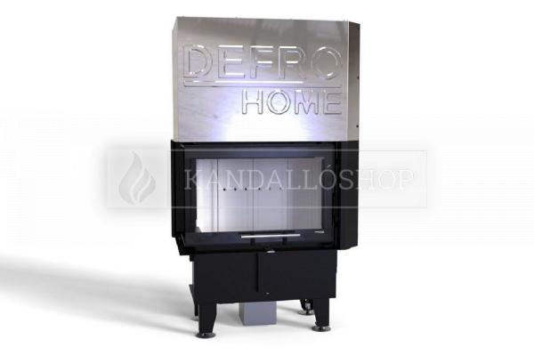 Defro Home Intra SM BL MINI G légfűtéses sarki üvegű kandallóbetét liftes tolóajtóval kandalloshop