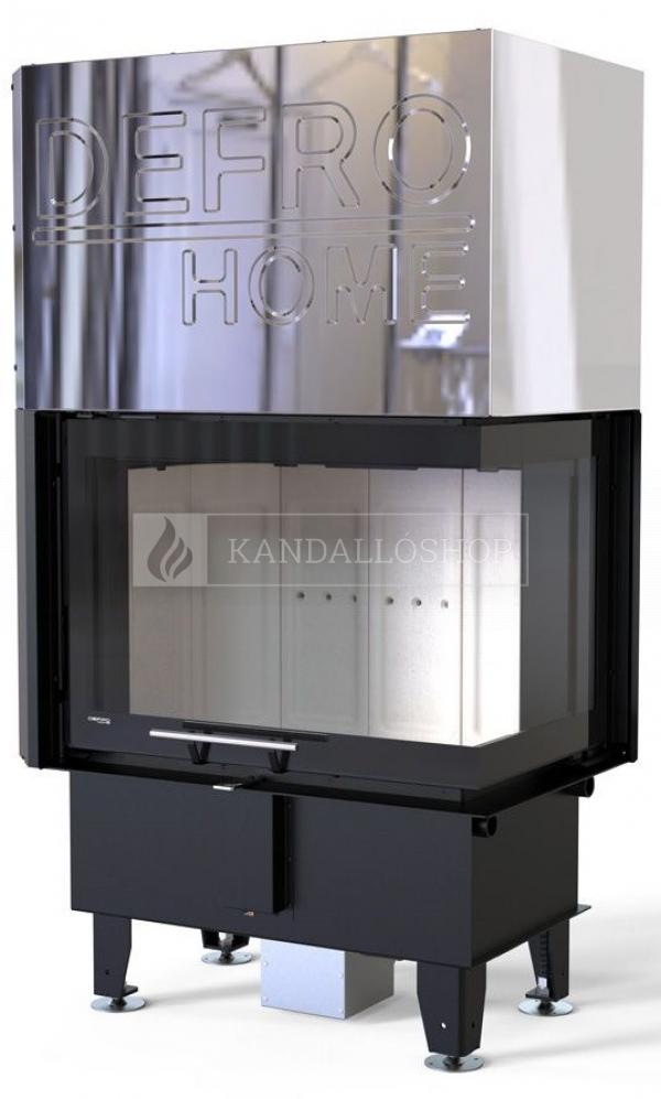 Defro Home Intra SM BP G légfűtéses jobbos sarki üvegű kandallóbetét kandalloshop