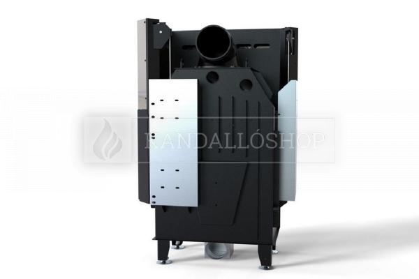 Defro Home Intra SM BP G légfűtéses jobbos sarki üvegű kandallóbetét kandalloshop