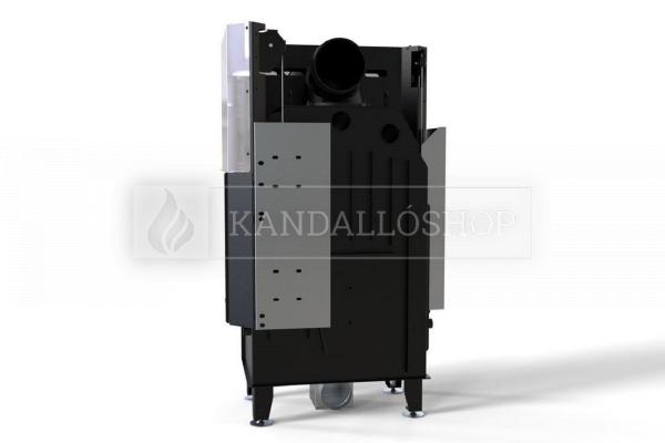 Defro Home Intra SM BP G légfűtéses jobbos sarki üvegű kandallóbetét kandalloshop