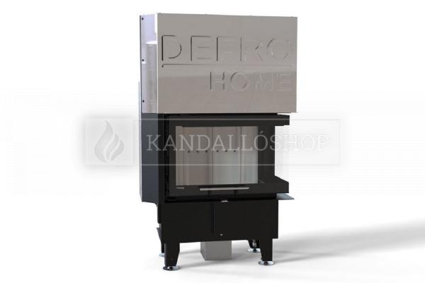 Defro Home Intra SM BP MINI G légfűtéses sarki üvegű kandallóbetét liftes tolóajtóval kandalloshop