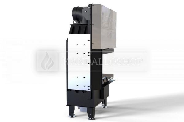 Defro Home Intra SM BP MINI G légfűtéses sarki üvegű kandallóbetét liftes tolóajtóval kandalloshop