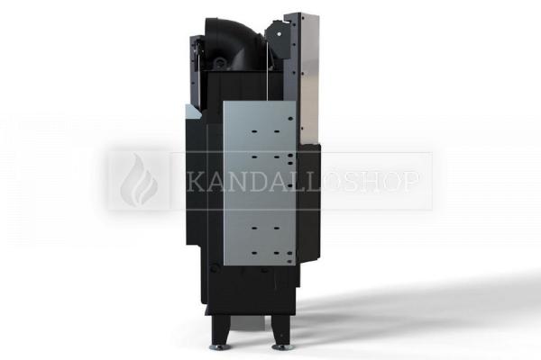 Defro Home Intra SM BP MINI G légfűtéses sarki üvegű kandallóbetét liftes tolóajtóval kandalloshop