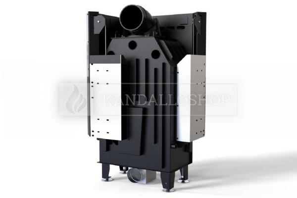 Defro Home Intra SM BP MINI G légfűtéses sarki üvegű kandallóbetét liftes tolóajtóval kandalloshop