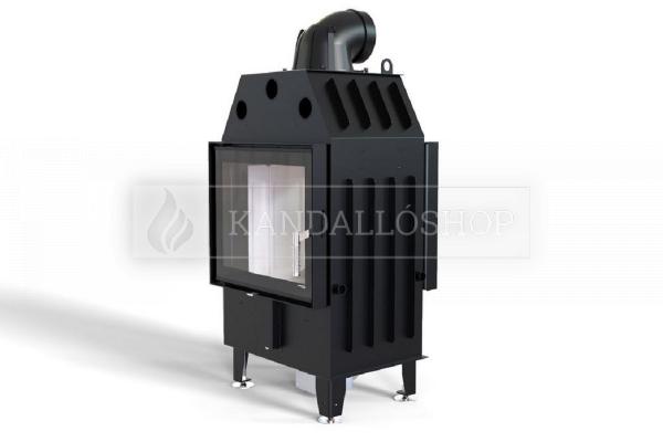 Defro Home Intra SM T kétoldali légfűtéses kandallóbetét sík üveggel kandalloshop