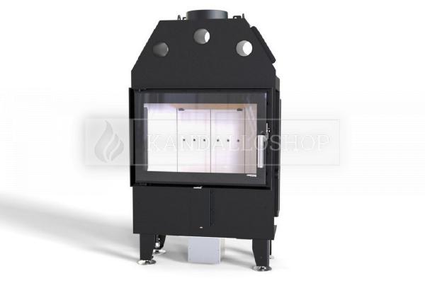 Defro Home Intra SM SLIM légfűtéses kandallóbetét sík üveggel kandalloshop