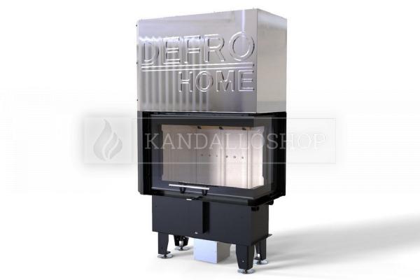 Defro Home Intra SM BP G SLIM légfűtéses jobbos sarki üvegű kandallóbetét kandalloshop