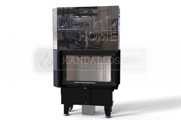 Defro Home Intra SM BP G SLIM légfűtéses jobbos sarki üvegű kandallóbetét kandalloshop