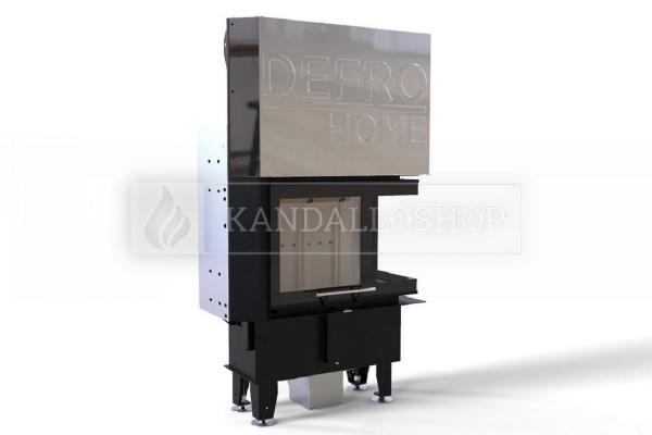 Defro Home Intra SM BP G SLIM légfűtéses jobbos sarki üvegű kandallóbetét kandalloshop
