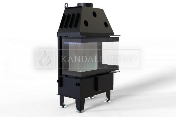 Defro Home Intra SM C háromoldalú légfűtéses kandallóbetét oldalra nyíló ajtóval kandalloshop