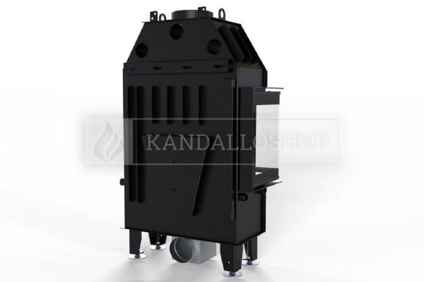 Defro Home Intra SM BL SLIM légfűtéses sarki üvegű kandallóbetét kandalloshop