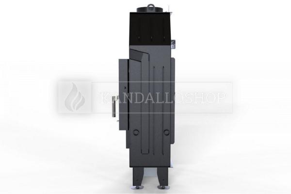 Defro Home Intra SM BL SLIM légfűtéses sarki üvegű kandallóbetét kandalloshop