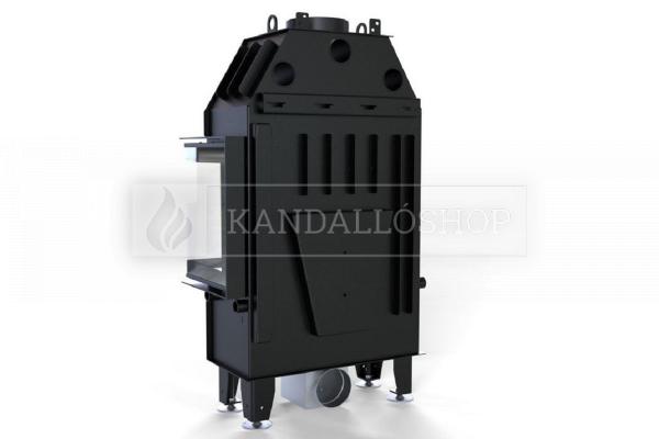 Defro Home Intra SM BP SLIM légfűtéses sarki üvegű kandallóbetét kandalloshop
