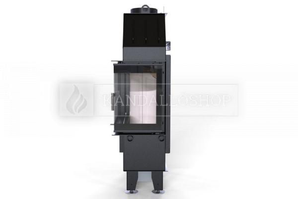 Defro Home Intra SM BP SLIM légfűtéses sarki üvegű kandallóbetét kandalloshop