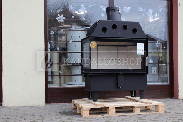 Defro Home Intra ME BL légfűtéses kandallóbetét balos sarki üveggel kandalloshop