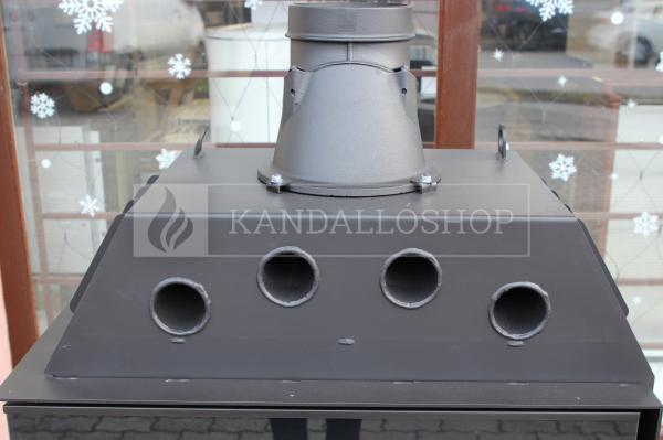 Defro Home Intra ME BL légfűtéses kandallóbetét balos sarki üveggel kandalloshop