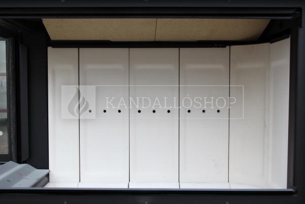 Defro Home Intra ME BL légfűtéses kandallóbetét balos sarki üveggel kandalloshop