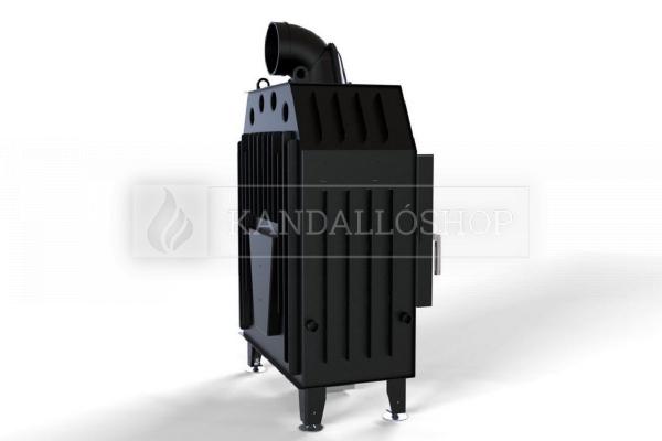 Defro Home Intra ME BP légfűtéses kandallóbetét jobbos sarki üveggel kandalloshop