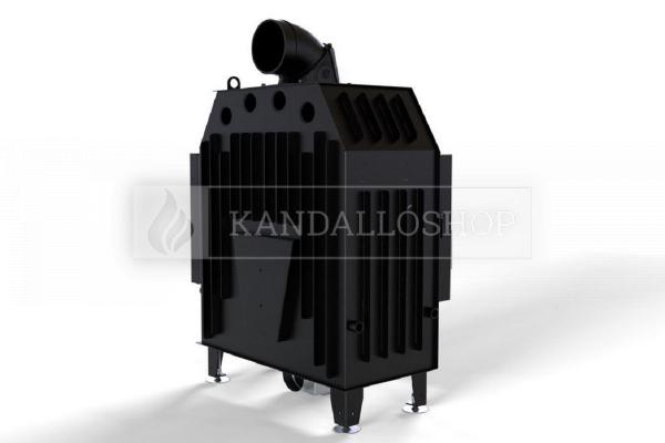 Defro Home Intra ME BP légfűtéses kandallóbetét jobbos sarki üveggel kandalloshop