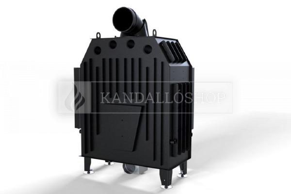 Defro Home Intra ME BP légfűtéses kandallóbetét jobbos sarki üveggel kandalloshop