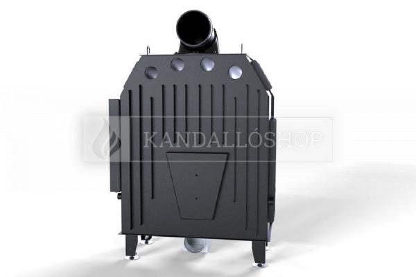 Defro Home Intra ME BP légfűtéses kandallóbetét jobbos sarki üveggel kandalloshop