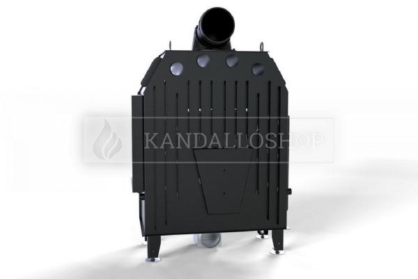 Defro Home Intra ME BP légfűtéses kandallóbetét jobbos sarki üveggel kandalloshop