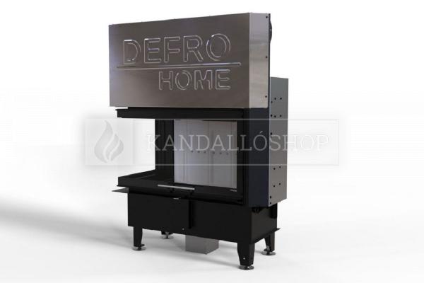 Defro Home Intra ME BL légfűtéses kandallóbetét balos sarki üveggel kandalloshop