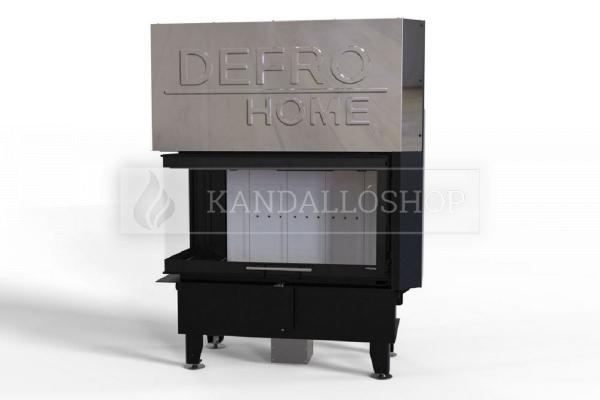 Defro Home Intra ME BL légfűtéses kandallóbetét balos sarki üveggel kandalloshop