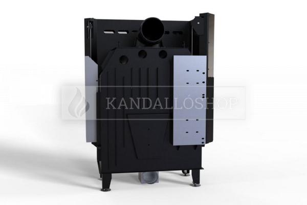 Defro Home Intra ME BL légfűtéses kandallóbetét balos sarki üveggel kandalloshop