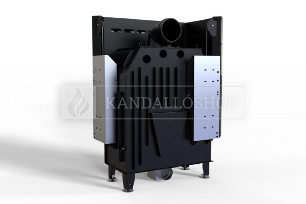 Defro Home Intra ME BL légfűtéses kandallóbetét balos sarki üveggel kandalloshop