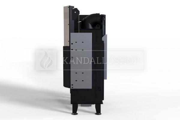 Defro Home Intra ME BL légfűtéses kandallóbetét balos sarki üveggel kandalloshop