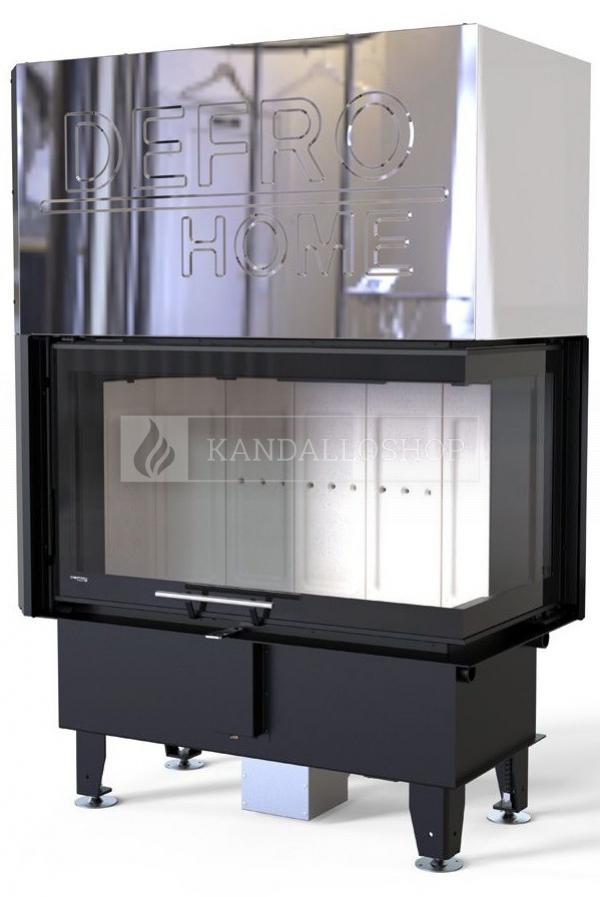 Defro Home Intra ME BP G légfűtéses kandallóbetét jobbos sarki üveggel kandalloshop